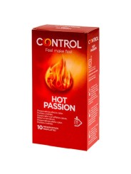 Control Hot Passion Preservativos Efecto Calor 10 Unidades - Comprar Condones especiales Control - Preservativos especiales (1)