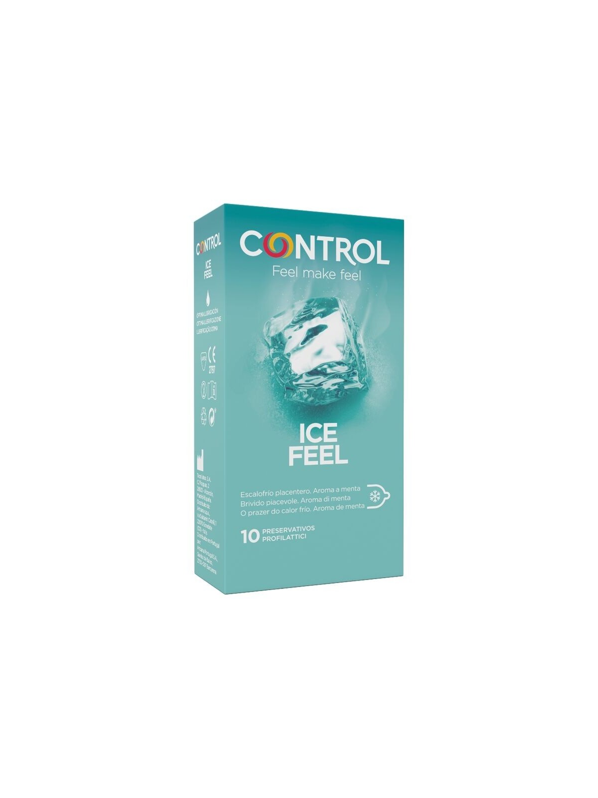 Control Ice Feel Preservativos Efecto Frio 10 Unidades - Comprar Condones especiales Control - Preservativos especiales (1)