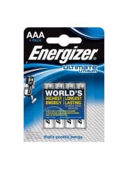 Energizer Ultimate Lithium Pila Litio Aaa L92 Lr03 1,5V Blister*4 - Comprar Pilas y baterías Energizer - Pilas & baterías (1)