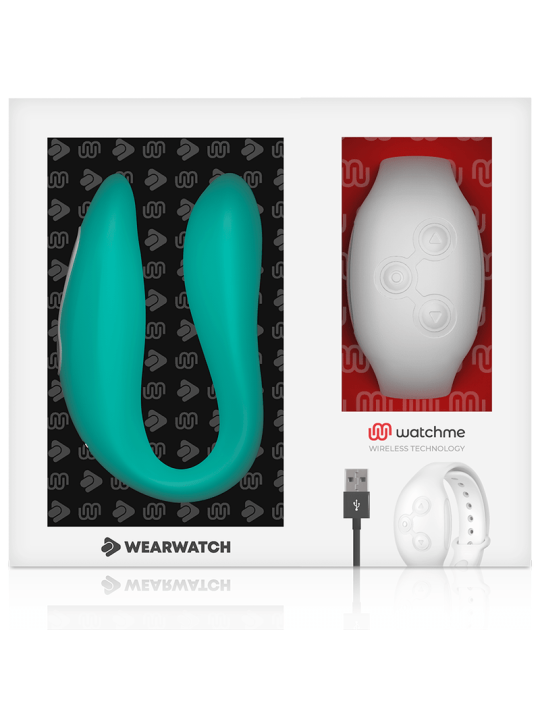 Wearwatch Vibrador Dual Technology Watchme Agua Marina - Comprar Vibrador pareja Wearwatch - Vibradores para parejas (6)