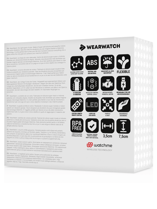 Wearwatch Huevo Control Remoto Technology Watchme Añil - Comprar Huevo vibrador Wearwatch - Huevos vibradores (24)