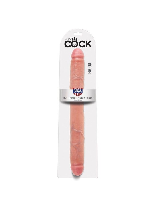 King Cock Dildo Doble Natural - Comprar Dildo doble King Cock - Penes realistas (6)