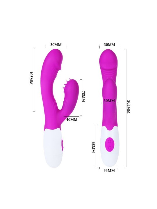 Pretty Love Flirtation Vibrador Estimulador Andre - Comprar Conejito vibrador Pretty Love - Conejito rampante (3)