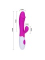 Pretty Love Flirtation Vibrador Snappy - Comprar Conejito vibrador Pretty Love - Conejito rampante (2)