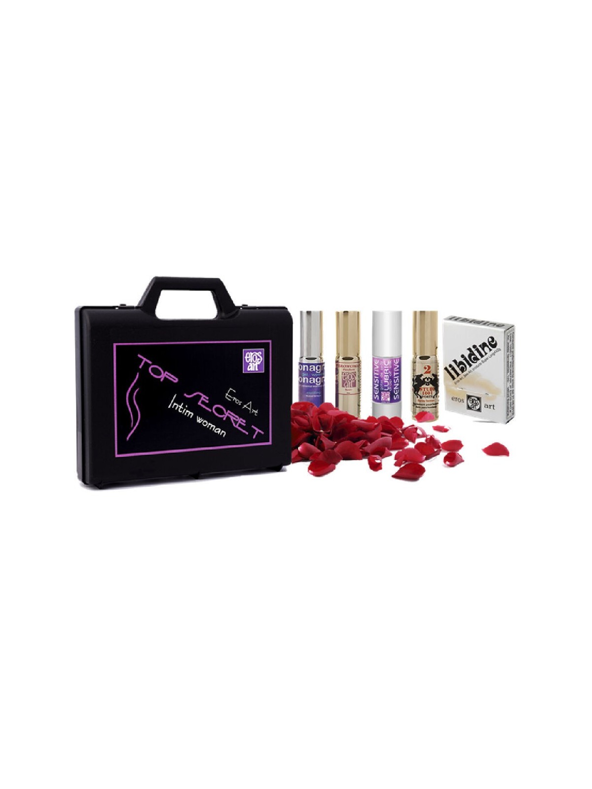 Kit Top Secret Orgásmico Unisex - Comprar Kit masaje erótico Eros-Art - Potenciadores de erección (1)