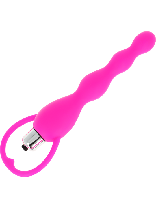 Ohmama Estimulador Anal Con Vibración Rosa - Comprar Bolas anales Ohmama - Bolas anales (1)