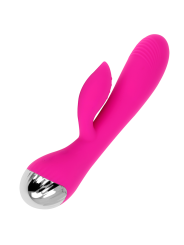 Ohmama Vibrador Recargable Con Rabbit 10 Modos De Vibración 19 cm - Comprar Conejito vibrador Ohmama - Conejito rampante (2)
