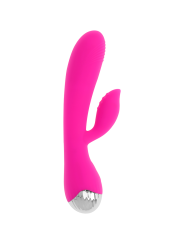 Ohmama Vibrador Recargable Con Rabbit 10 Modos De Vibración 19 cm - Comprar Conejito vibrador Ohmama - Conejito rampante (1)