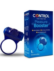 Control Anillo Vibrador Pleasure Booster - Comprar Anillo vibrador pene Control - Anillos vibradores pene (1)