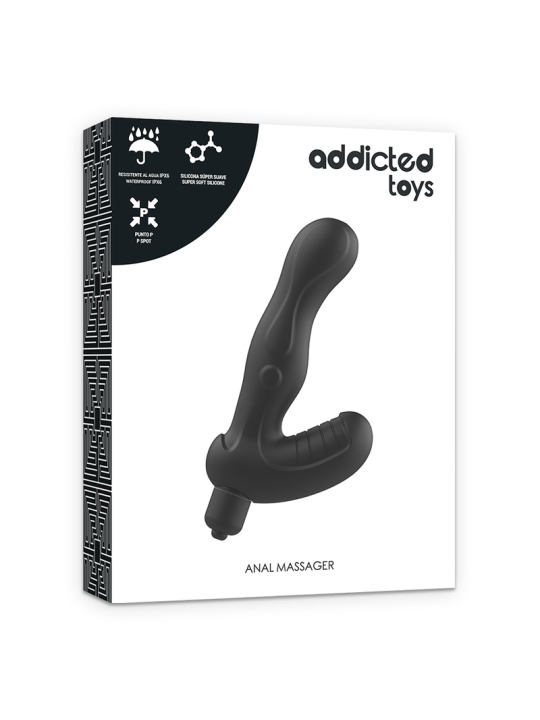 Addicted Toys Estimulador Anal Próstata Silicona P-Spot Vibe - Comprar Estimulador próstata Addicted Toys - Estimuladores prostá