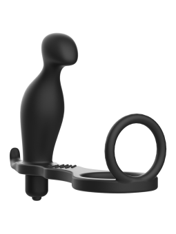 Addicted Toys Plug Anal Con Anillo Silicona Negro - Comprar Estimulador próstata Addicted Toys - Estimuladores prostáticos (1)