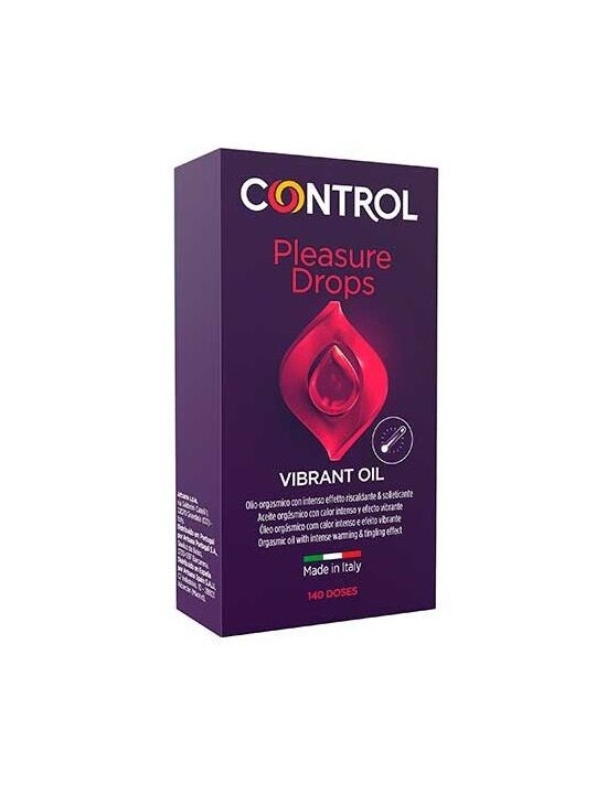 Control Pleasure Drops Aceite Vibrador - Comprar Vibrador líquido Control - Libido & orgasmo femenino (1)