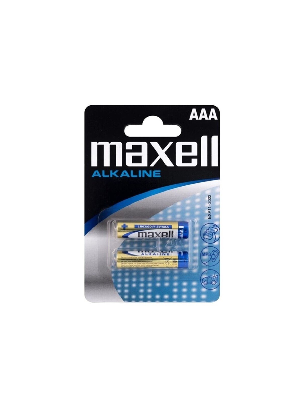 Maxell Pila Alcalina Aaa LR03 Blister*2 - Comprar Pilas y baterías Maxell - Pilas & baterías (1)