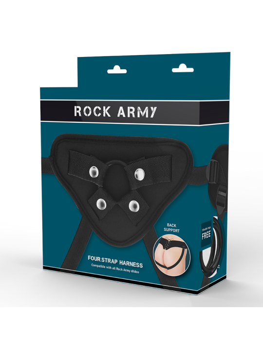 Rockarmy Arnés Ajustable & Anillos Flexibles - Comprar Arnés sexual Rock Army - Arneses sexuales (6)