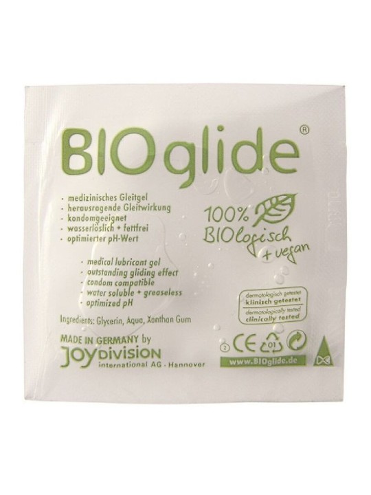 Bioglide Natural Monodosis - Comprar Lubricante vegano Bioglide - Lubricantes monodosis (1)