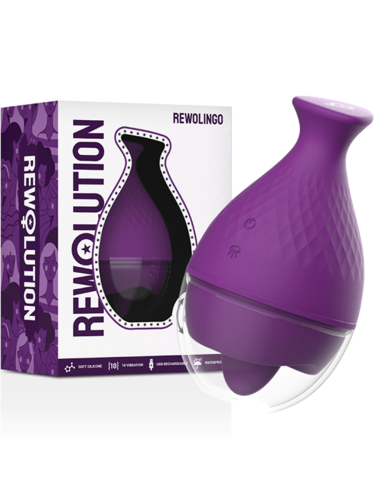 Rewolution Rewolingo Vibrador con Lengua - Comprar Estimulador clítoris Rewolution - Estimuladores de clítoris (3)