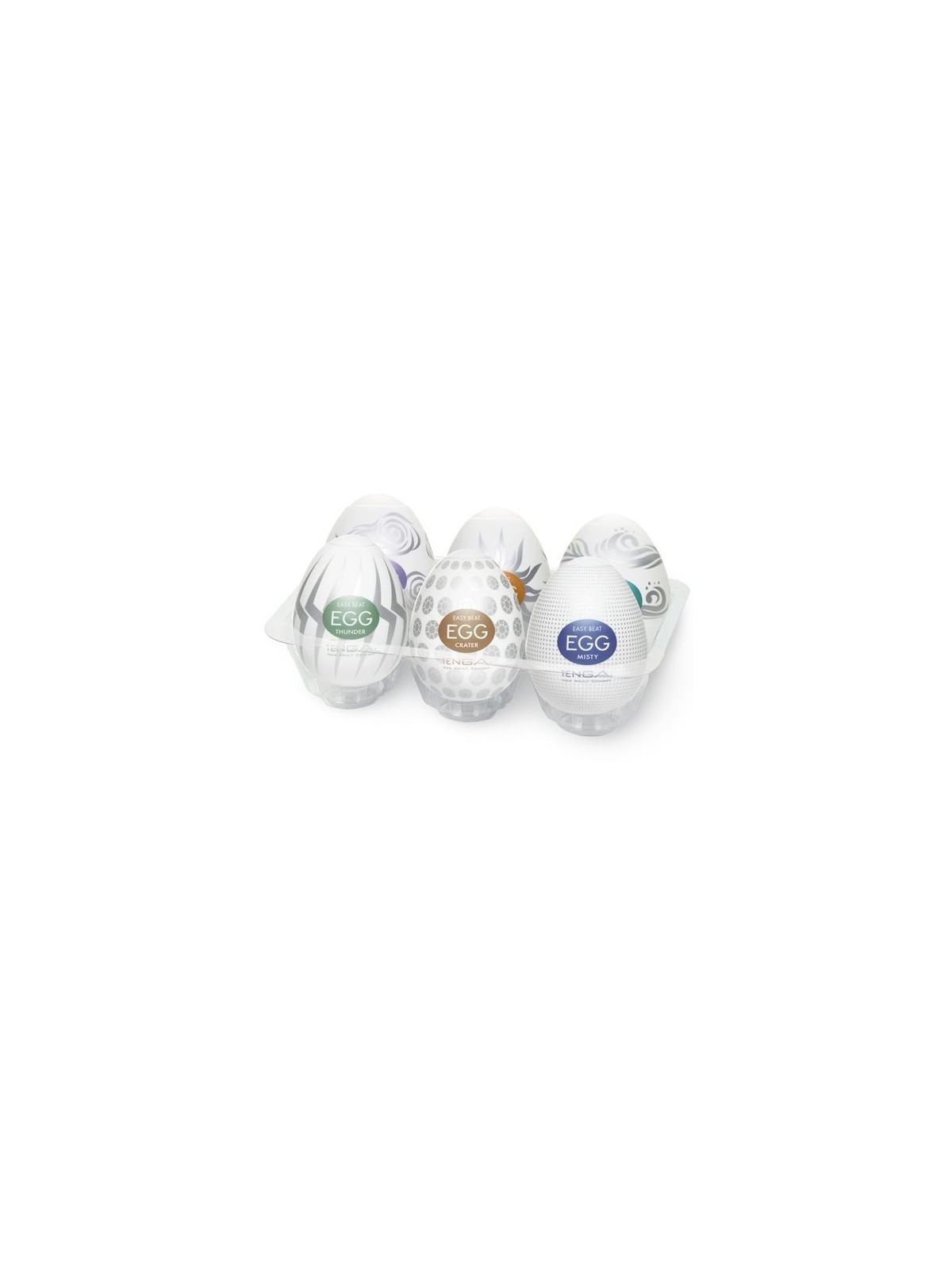 Tenga Huevo Masturbador Pack 6 Modelos II - Comprar Huevo masturbador Tenga - Huevos masturbadores (1)