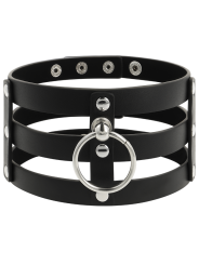 Coquette Choker Cuero Vegano Estilo Fetish - Comprar Collar BDSM Coquette - Collares BDSM (1)