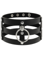 Coquette Choker Cuero Vegano Estilo Fetish - Comprar Collar BDSM Coquette - Collares BDSM (1)