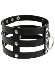 Coquette Choker Cuero Vegano Estilo Fetish - Comprar Collar BDSM Coquette - Collares BDSM (2)