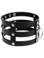 Coquette Choker Cuero Vegano Estilo Fetish - Comprar Collar BDSM Coquette - Collares BDSM (2)