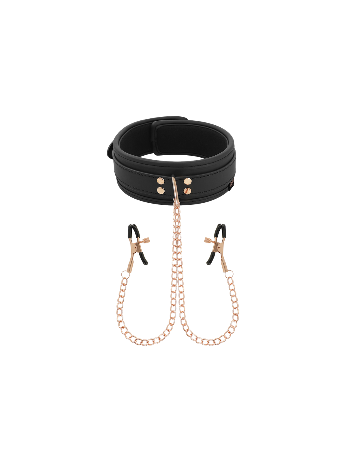 Coquette Fantasy Collar Con Pinzas Pezones - Comprar Collar BDSM Coquette - Collares BDSM (1)