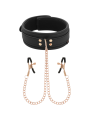 Coquette Fantasy Collar Con Pinzas Pezones - Comprar Collar BDSM Coquette - Collares BDSM (1)