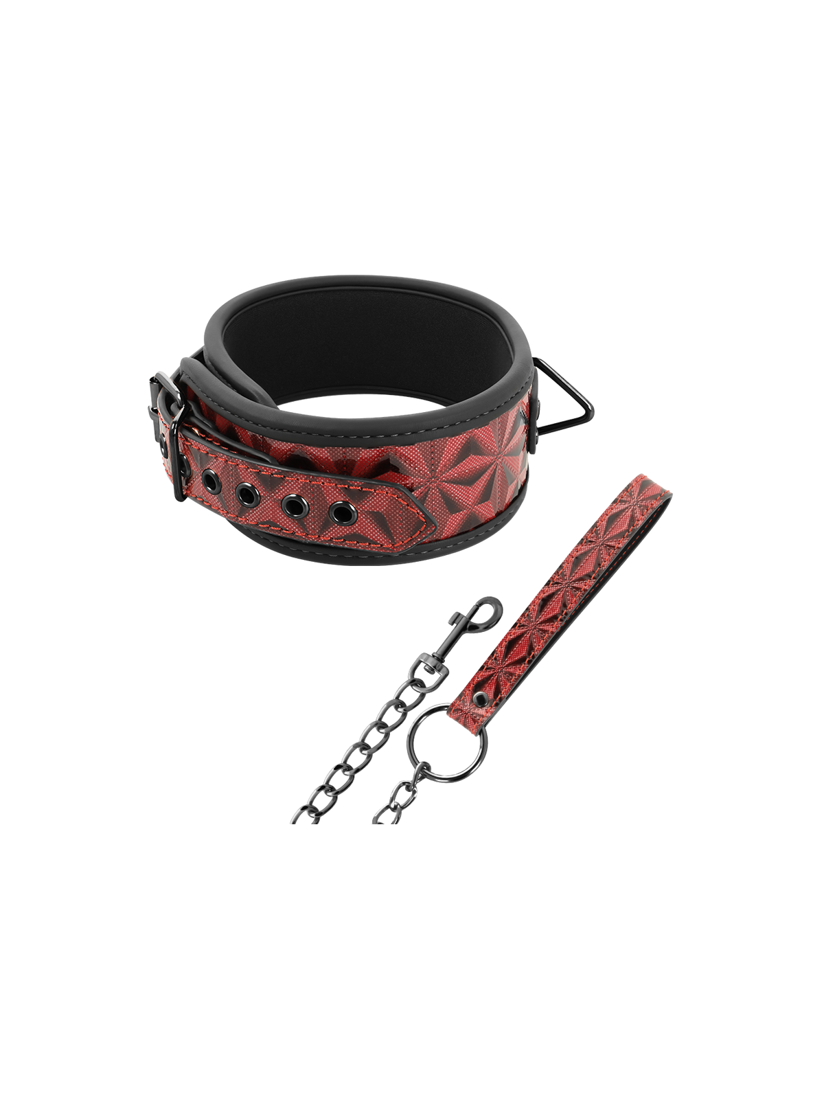 Begme Red Edition Collar Cuero Vegano - Comprar Collar BDSM Begme Red Edition - Collares BDSM (1)