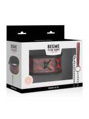 Begme Red Edition Collar Cuero Vegano - Comprar Collar BDSM Begme Red Edition - Collares BDSM (4)