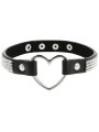 Coquette Choker Cuero Vegano Corazón - Comprar Collar BDSM Coquette - Collares BDSM (1)