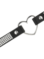 Coquette Choker Cuero Vegano Corazón - Comprar Collar BDSM Coquette - Collares BDSM (2)