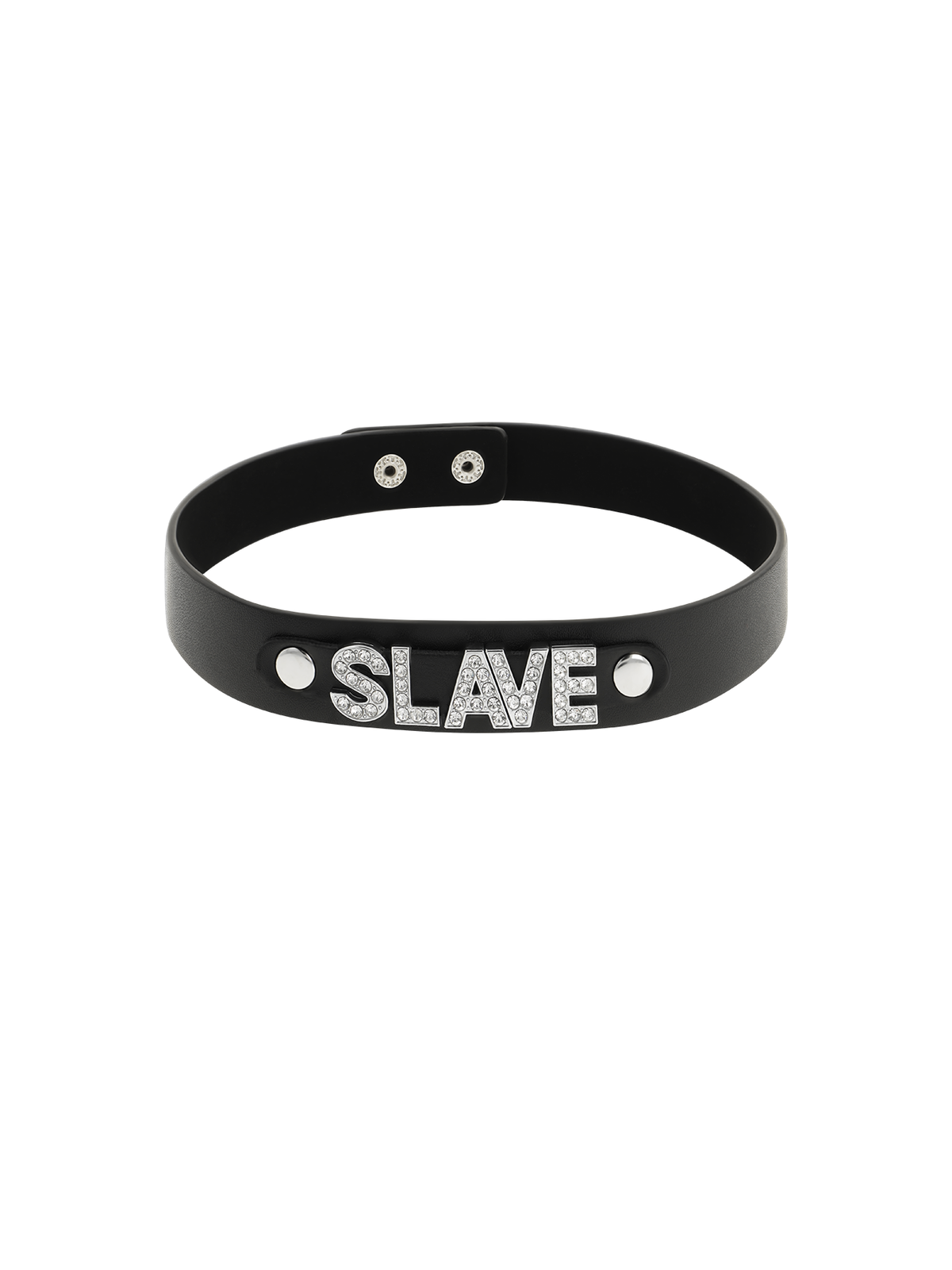 Coquette Choker Cuero Vegano Slave - Comprar Collar BDSM Coquette - Collares BDSM (1)