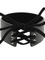 Coquette Choker Cuero Vegano - Comprar Collar BDSM Coquette - Collares BDSM (3)