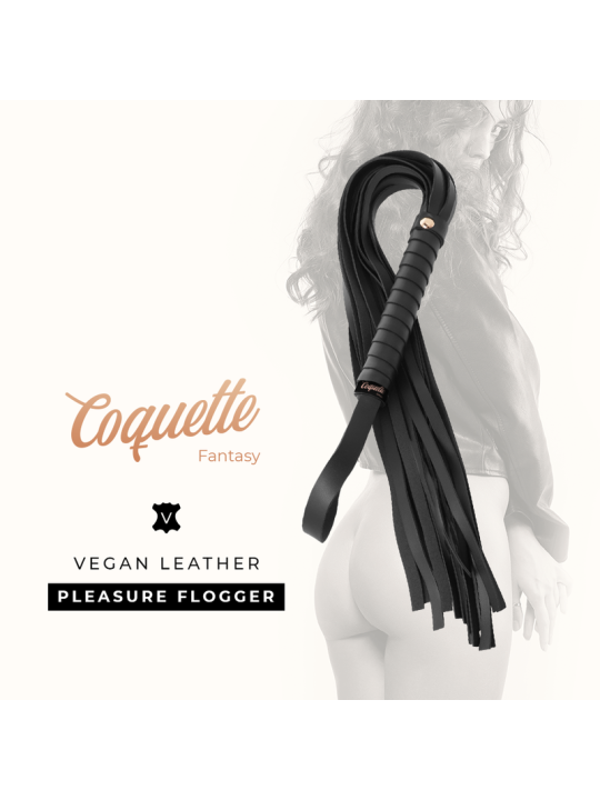 Coquette Fantasy Látigo Cuero Vegano - Comprar Látigo sexual Coquette - Látigos sexuales (4)