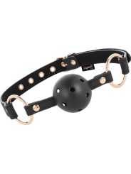 Coquette Fantasy Mordaza Transpirable Cuero Vegano - Comprar Mordaza sexual Coquette - Mordazas bondage (1)