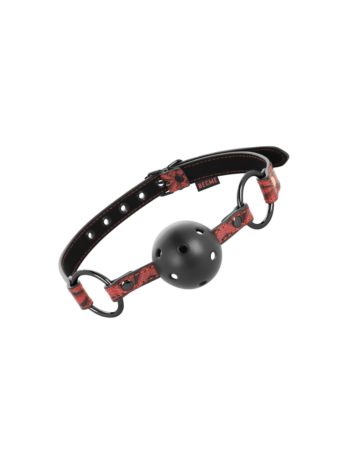 Begme Red Edition Mordaza Cuero Vegano - Comprar Mordaza sexual Begme Red Edition - Mordazas bondage (1)