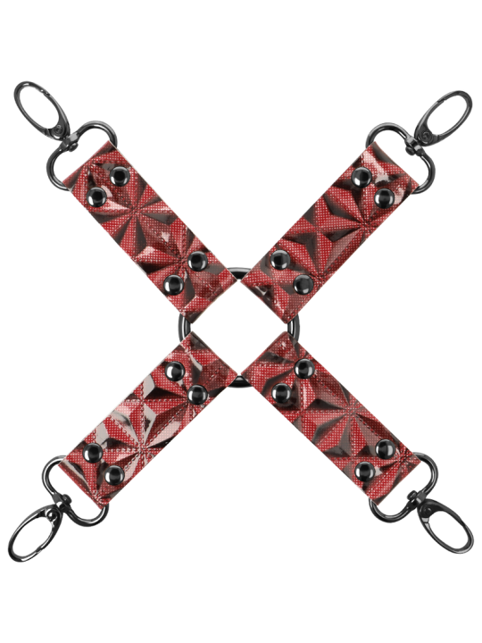 Begme Red Edition Hog Tie Cuero Vegano - Comprar Restricción cama Begme Red Edition - Restricciones bondage (1)