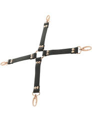 Coquette Fantasy Hog Tie Cuero Vegano - Comprar Restricción cama Coquette - Restricciones bondage (1)