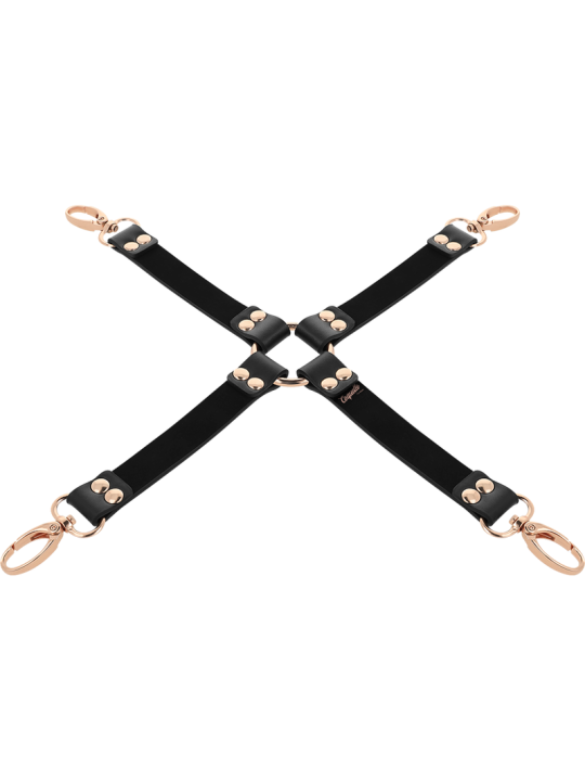 Coquette Fantasy Hog Tie Cuero Vegano - Comprar Restricción cama Coquette - Restricciones bondage (2)