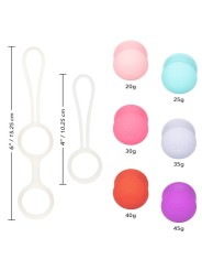 Calex She-Ology Set Bolas Kegel Intercambiables - Comprar Bolas chinas California Exotics - Bolas chinas (3)