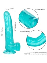 Calex Size Queen Dildo 20.3 cm - Comprar Dildo realista California Exotics - Dildos sin vibración (4)