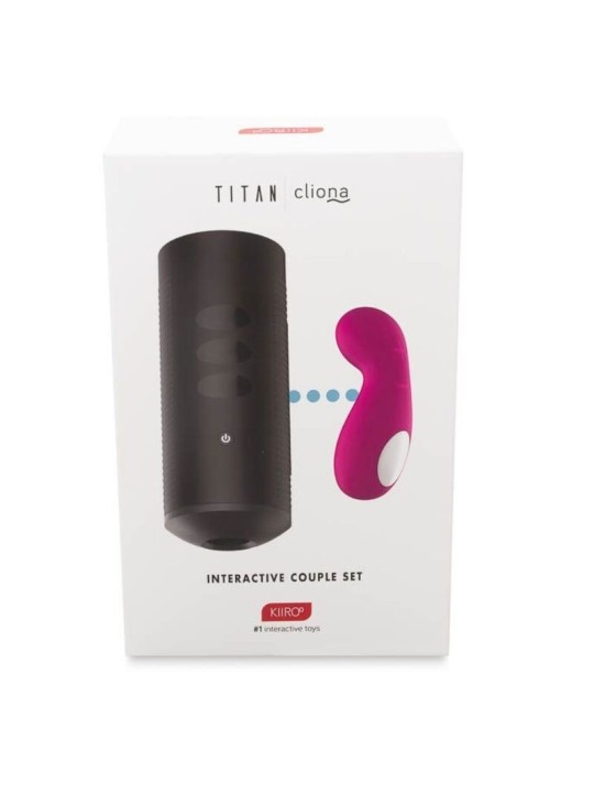 Kiiroo Titan & Cliona Set Parejas Lila - Comprar Kit erótico pareja Kiiroo - Packs eróticos (6)