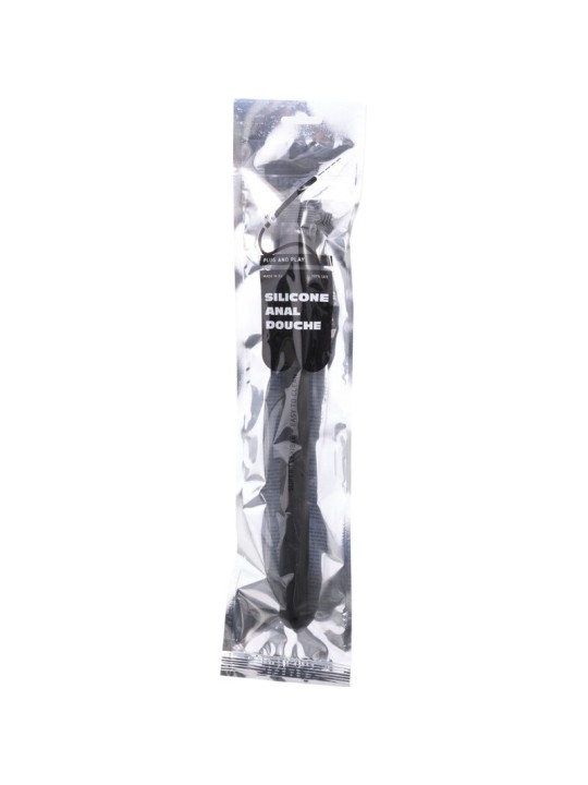 All Black Ducha Anal Silicona 27 cm - Comprar Ducha anal y vaginal All Black - Ducha anal & vaginal (2)