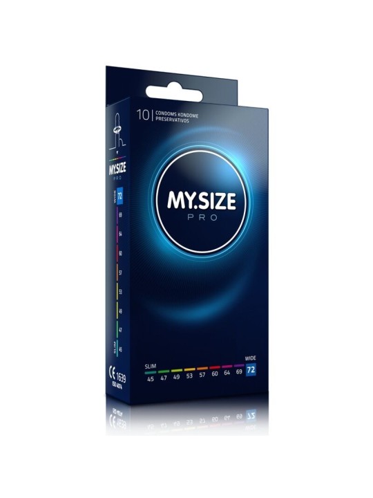 My Size Pro Preservativos 72 mm - Comprar Condones naturales My Size - Preservativos naturales (1)