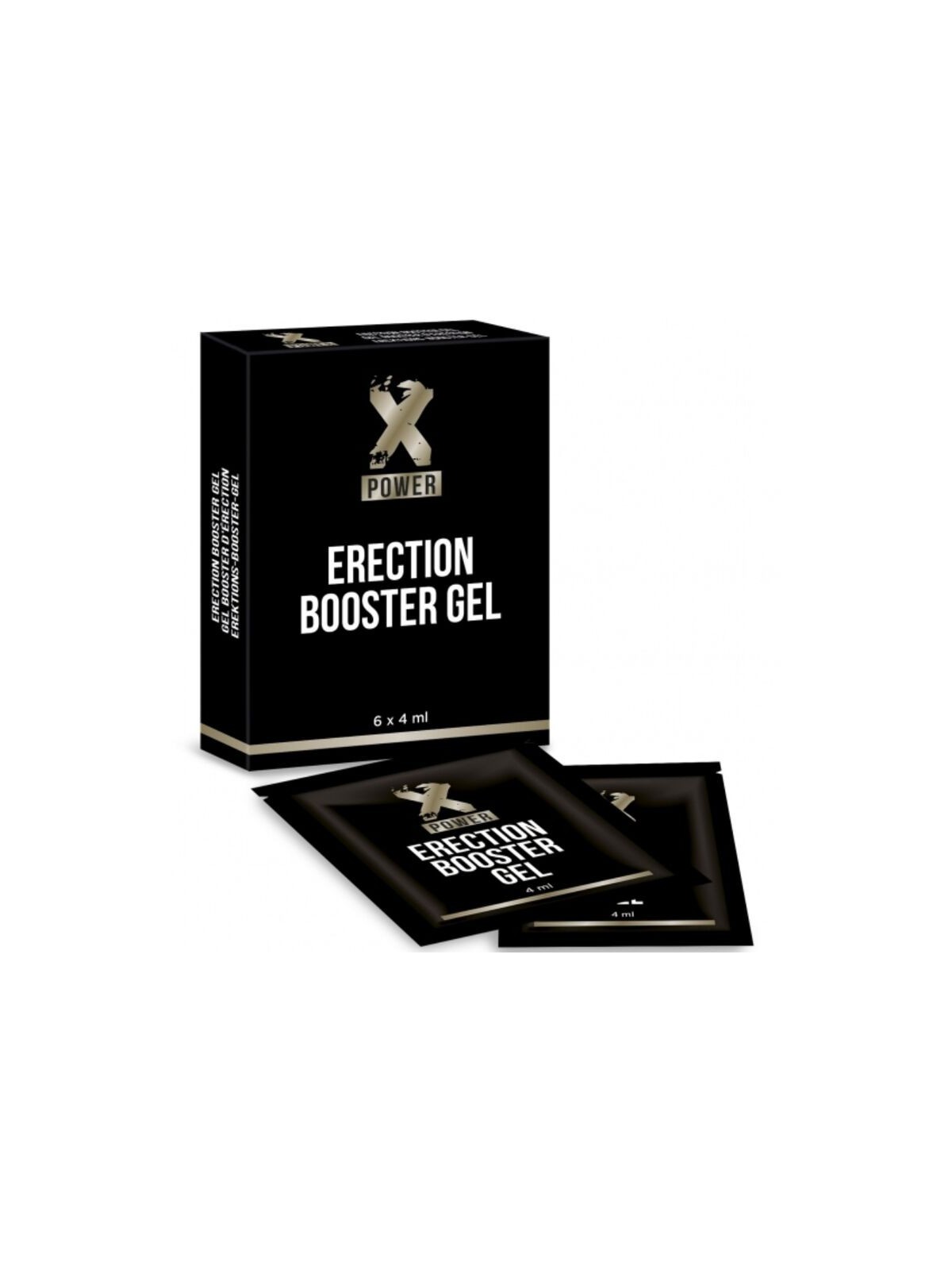 Xpower Erection Booster Gel Potenciador Erección 6 x 4 ml - Comprar Retardante Xpower - Retardantes (1)