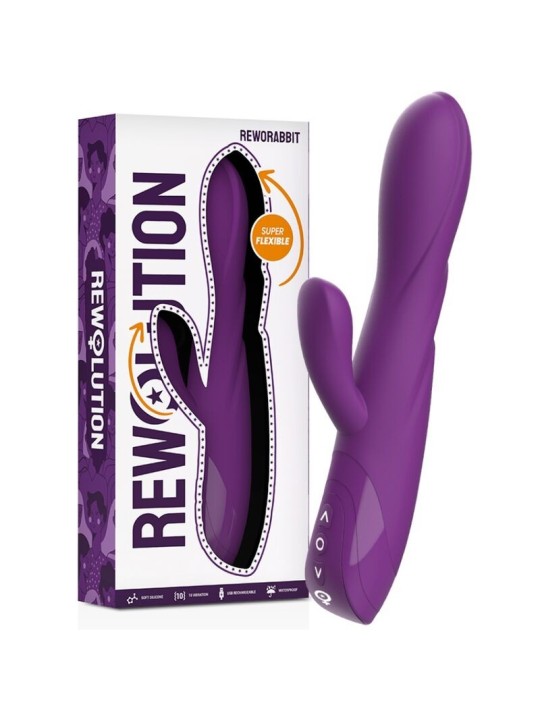 Rewolution Reworabbit Vibrador Flexible Con Rabbit - Comprar Conejito vibrador Rewolution - Conejito rampante (4)