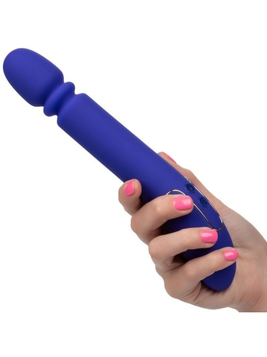 Calex Shameless Slim Thumper Masajeador Azul - Comprar Vibrador clásico California Exotics - Vibradores clásicos (3)