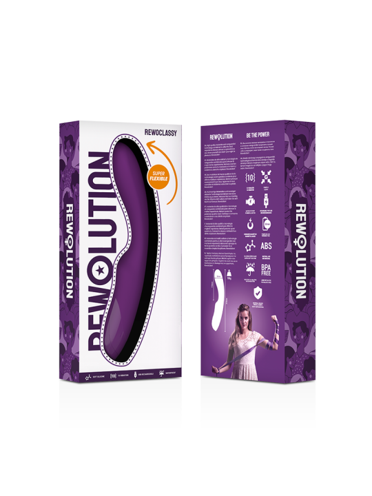 Rewolution Rewoclassy Vibrador Flexible - Comprar Vibrador punto G Rewolution - Vibradores punto G (5)