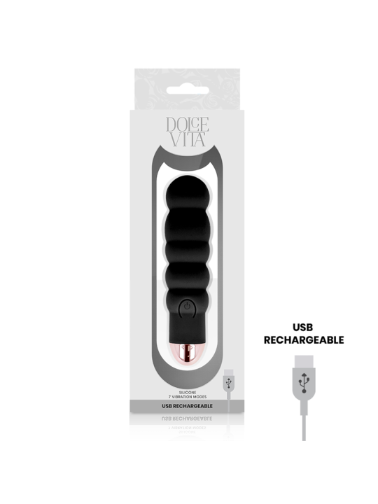 Dolce Vita Vibrador Recargable Six 7 Velocidades - Comprar Vibrador clásico Dolce Vita - Vibradores clásicos (2)