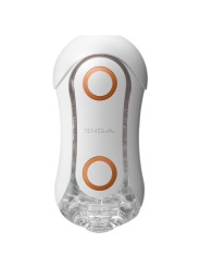 Tenga Flip Orb Strong Masturbador Crash Blanco & Naranja - Comprar Masturbador en lata Tenga - Vaginas en lata (1)